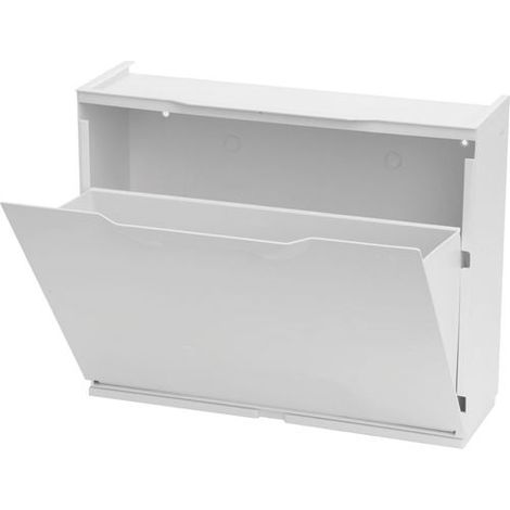 SCARPIERA MODULARE Impilabile Mod. UNIKA COLORE BIANCO in Plastica