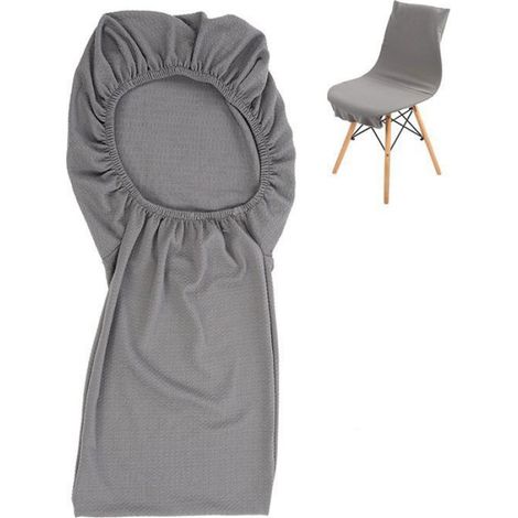 Housse de Chaise Élastique Polyester Imperméable, Accessoire Meuble pour Maison et Hôtel (1/5)