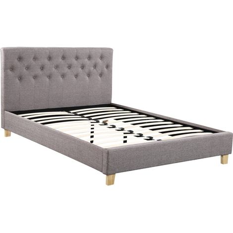 Cama "Emmy" - 160 x 200 cm - Topo (1/4)