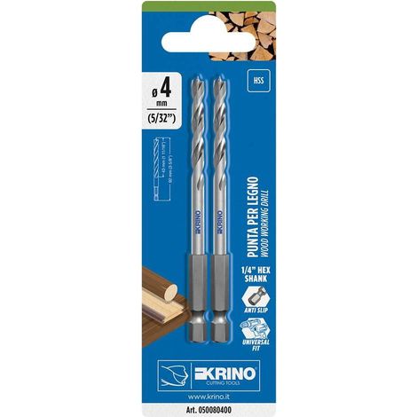 PUNTA RETTIFICATA PER LEGNO Ø 4 x L.92 mm - cf. da 2 pezzi