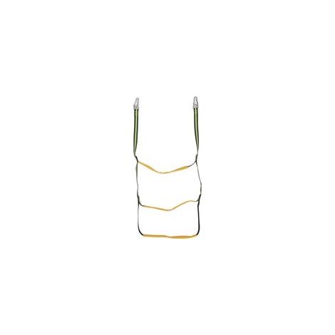 Escalera plegable de cuerda marina, 3 peldaños, escalera inflable resistente para canoa, kayak y lancha motora.
