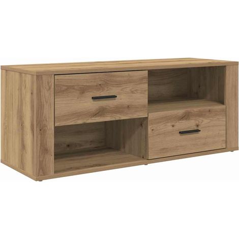 Maison Exclusive - Mobile TV Rovere artigianale 100 x 35 x 40 cm Legno multistrato
