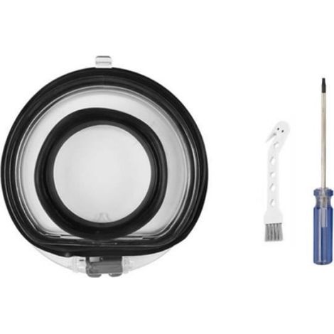 Couvercle Poubelle Aspirateur - Joint Etanchéité Intégré - Compatible Dyson V10 V11 V15 - 1 Pièce (1/4)