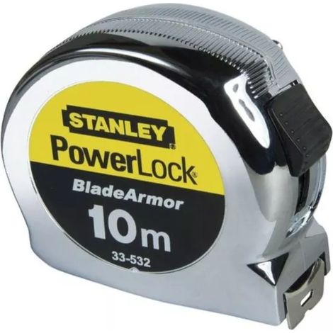 flessometro stanley "powerlock", 10 m x 25 mm
