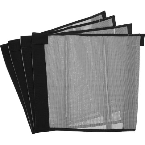 Lot de 4 Guêtres Anti Mouche Cheval en Polyester, Maille Respirante, Protection des Jambes pour Chevaux, Usage Quotidien et Fermes Équestres Conçues Jambes du Cheval, Usage en Ferme Équestre Compétit (1/5)