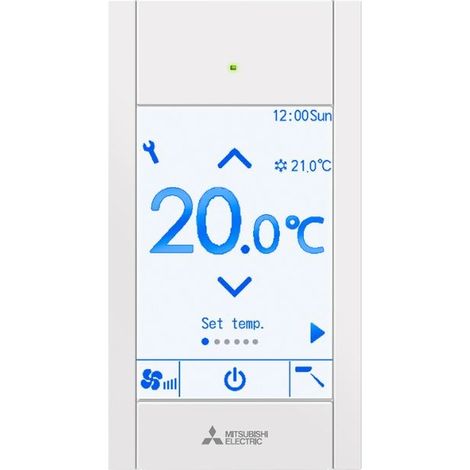 Mitsubishi Comando Remoto Prisma Bianco PAR-CT01MAA-SB