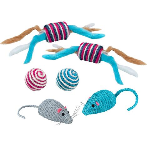 GIOCO IN FIBRA NATURALE varie fantasie
