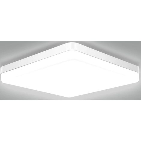 Plafonnier LED Carré 36W Lampe Lumiere Moderne pour Salle De Bain, Salon, Cuisine, Chambr à Coucher
(1/5)