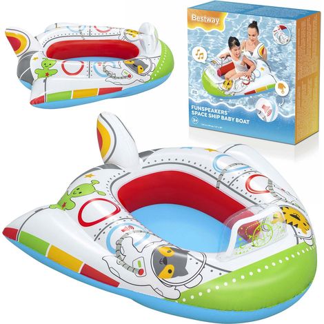 Schlauchboot „Spaceship Beach“ 104 x 99 cm, Bestway 34178
