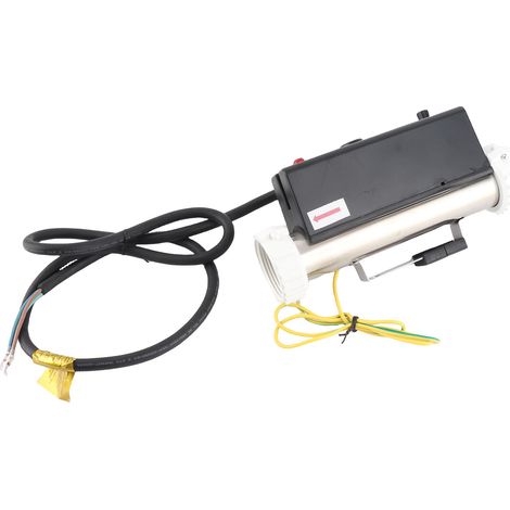 Thermostat d'eau électrique pour jacuzzi, chauffage de piscine, avec contrôle de la température, auto-chauffant, pour baignoire Spa, natation, câblé, 3kw