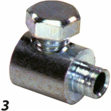 Serre-câble à 1 vis pour câble 3-4 mm – Lot de 10 – Pour câbles ronds de 3 à 4 mm – Vissage rapide en série