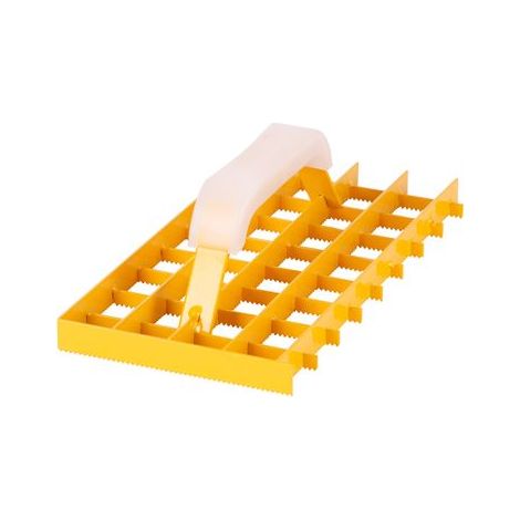 Putzschaber Strend Pro PT-254, 290x150x22 mm, Gitter, gezahnt