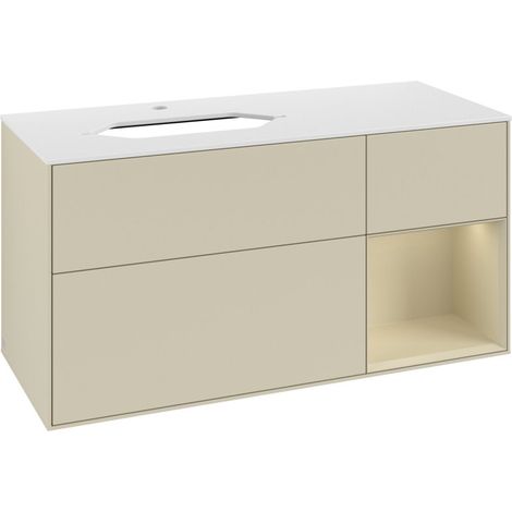 Villeroy & Boch F281HJHJ Meuble sous-lavabo Finion F28 (1/2)