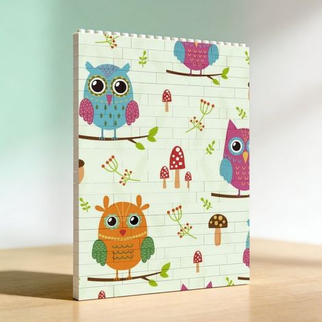 Cadre photo d’anniversaire DIY en blocs de construction, idée cadeau adulte (1/5)