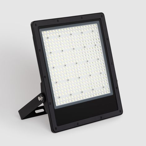 Proiettore LED 200W Regolabile TRIAC 170 lm/W IP65 ELEGANCE Slim PRO Nero 5000K 90º Bianco Freddo