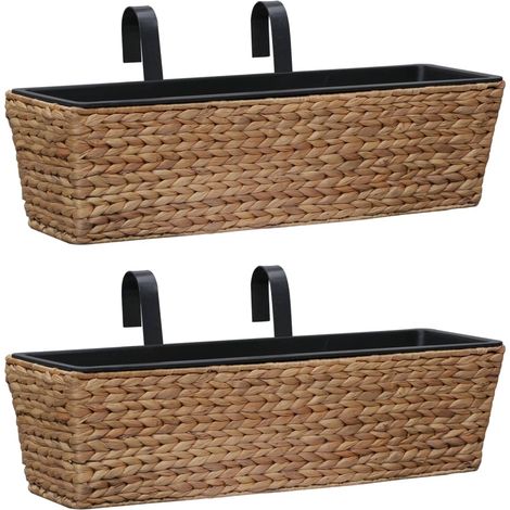 Juego de 2 maceteros de jacinto de agua de 60 cm 020000880 (1/5)
