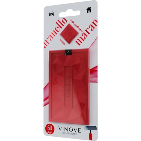 Deodorante per auto in cartoncino profumato Vinove Maranello