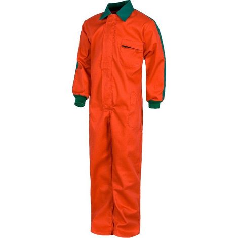 Buzo infantil combinado con puños elásticos WORKTEAM B1000 16 Rojo+Verde (1/2)