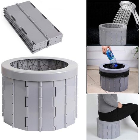 Campingtoiletten, Außentoiletten, Nottoiletten, tragbare Toiletten, Falttoiletten für Erwachsene, Autotoiletten, Wandertoiletten, Toiletten für lange Reisen, Toilettenschüsseln für Senioren (1/5)