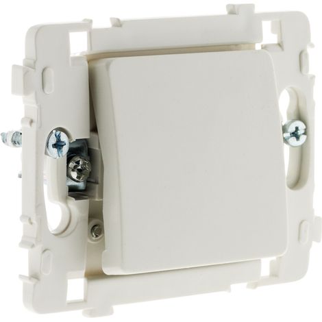 Zenitech – Bouton poussoir Clarys – Mode de pose électricité – Bornes automatiques – Installation facile avec griffes et vis