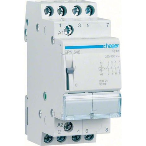 Hager Fernschalter 4S, 230V,16A EPN540