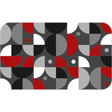 Tapis de Cuisine "Graphism" 45x75cm Multicolore