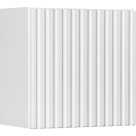 Schrank Riva mit 1 Tür, Weiß, 30cm