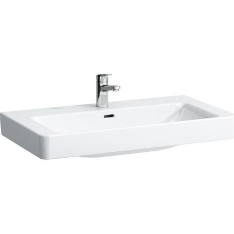 LAUFEN PRO S Waschtisch, ohne Hahnloch, mit Überlauf, 850x460mm, (1/5)