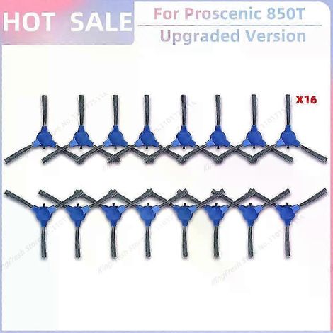 Pièces de rechange compatibles pour aspirateur robot Proscenic 850T : rouleau, couvercle de brosse principale, filtre HEPA, chiffon de nettoyagecSET D (1/4)