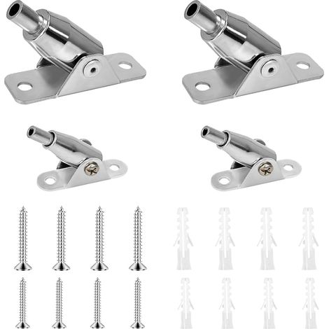 Lot de tendeurs de corde, pince de montage avec vis chevilles, jeu de tendeurs de corde de course, corde de rideau en acier inoxydable, accessoires en acier inoxydable pour décorations (1/5)