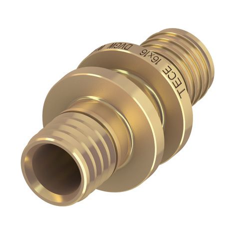 Raccord TECEflex en cuivre rouge d= 32/32 mm