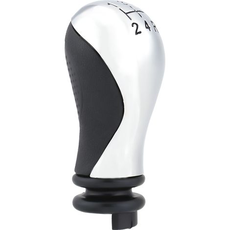 Manette de vitesse 5 vitesses en aluminium pour Saxo, Xsara, Xantia, C2, C3, C3 Pluriel - Pommeau de levier de vitesses sport, noir, ajustement universel (1/4)