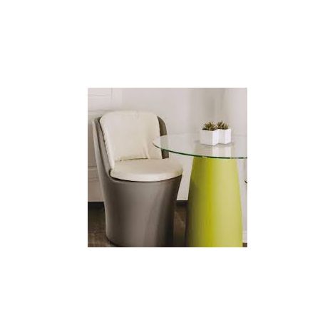 CUSCINO IN PELLE PER COMFY MOON VARI COLORI - Colore: Bianco (1/4)