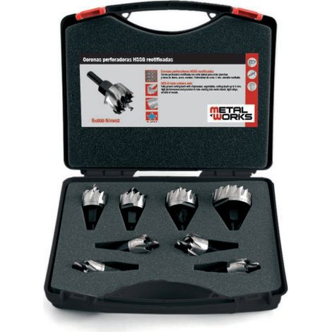 Juego de Coronas Perforadas HSS 748190800                                                                      MWCP8