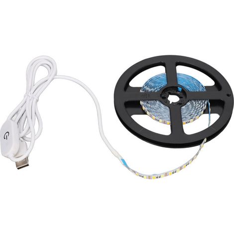 Miroir de Maquillage LED 9.8Ft avec Ruban Lumineux Flexible, Contrôle Tactile et Dimmable, Alimentation USB (1/5)