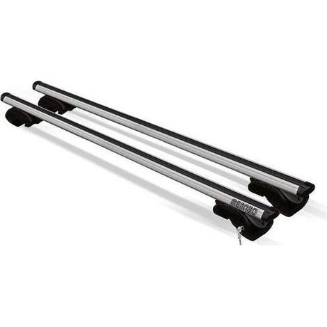 Barras de techo MENABO Dozer - Nissan Terrano 1985-1995 - Aluminio Negro - 1500 mm