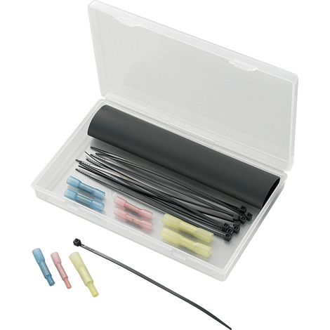 TRU COMPONENTS 1563951 Warmschrumpf-Verbindungsgarnitur mit Schraubverbindern Kabel-Ø-Bereich: 3 - 6