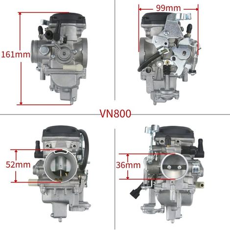 The VN800 carburetor 1995-2005 is suitable for Kawasaki Vulcan 800 15003-1200. (1/4)