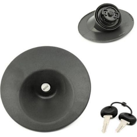 Bouchon de réservoir avec serrure et clé pour Kangoo de 1997 à (1/2)