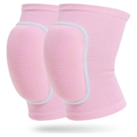 Pink M Sponge Sport-Knieschoner für Tanz, Volleyball und Basketball