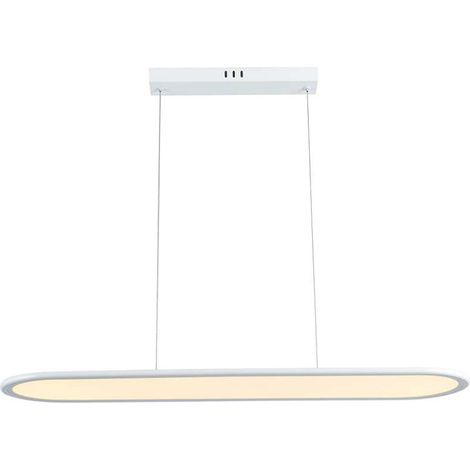 Lámpara colgante LED V-TAC 24W 80104cm Blanco Blanco Natural