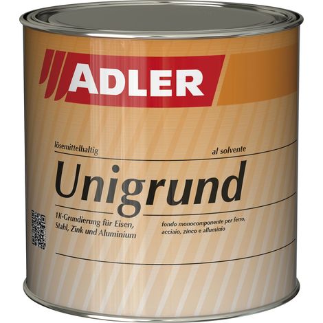 Adler Unigrund LM Haftgrund - 1K Grundierung mit Rostschutz, grau 375ml (1/5)