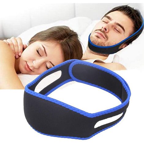 anti Ronflement Efficace, Strap,anti-ronflement Mentonnire,solution Ronflements Rglable Mentonnire Strap Pour Aide Sommeil Rduction Ronflement Men (1/5)