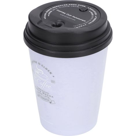 USB-Luftbefeuchter, 300 ml, Kaffeetassengröße, geräuscharm, automatische Abschaltung, kompakt, leicht, platzsparend, Mini-Luftbefeuchter für Auto, Zuhause, Büro, Lila (1/5)