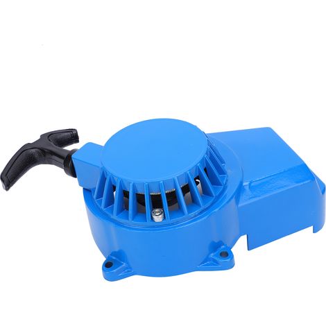 Lanceur de démarrage 49cc, poulie universelle, mécanisme à plaque pour équipement de jardin, pièce de rechange compatible tracteur tondeuse, kit remplacement moteur (1/5)