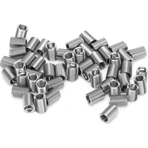 50 Stück Gewindeeinsätze M3,5 x 0,6 Gewindeschutz Innensechskantschraubenbuchse Reparaturmutter 3D