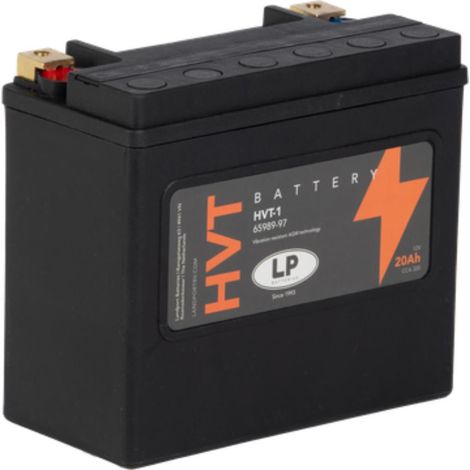 Batterie Nano-Gel 12V 20Ah für Motorrad Startbatterie MH HVT-1