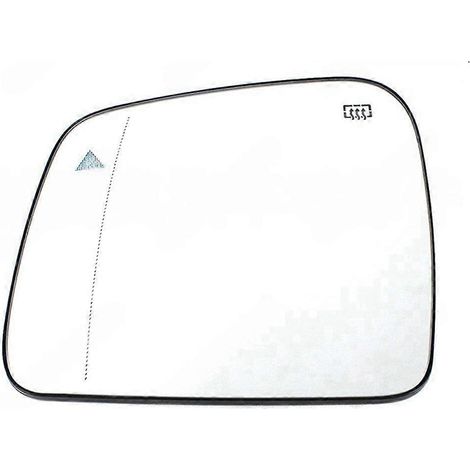 Rétroviseur extérieur gauche (verre) compatible avec Jeep Grand Cherokee 2011-2021 avec dégivrage et surveillance des angles morts (réf. 68082635AB). (1/5)