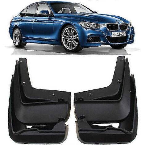 Jeu de bavettes de protection pour BMW Série 3 F30 Berline M Sport (2012-2018) (1/4)