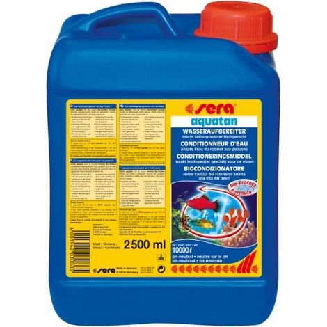 Sera Aquatan - Biocondizionatore per Acqua Dolce e Marina - Formato: 2,5 L